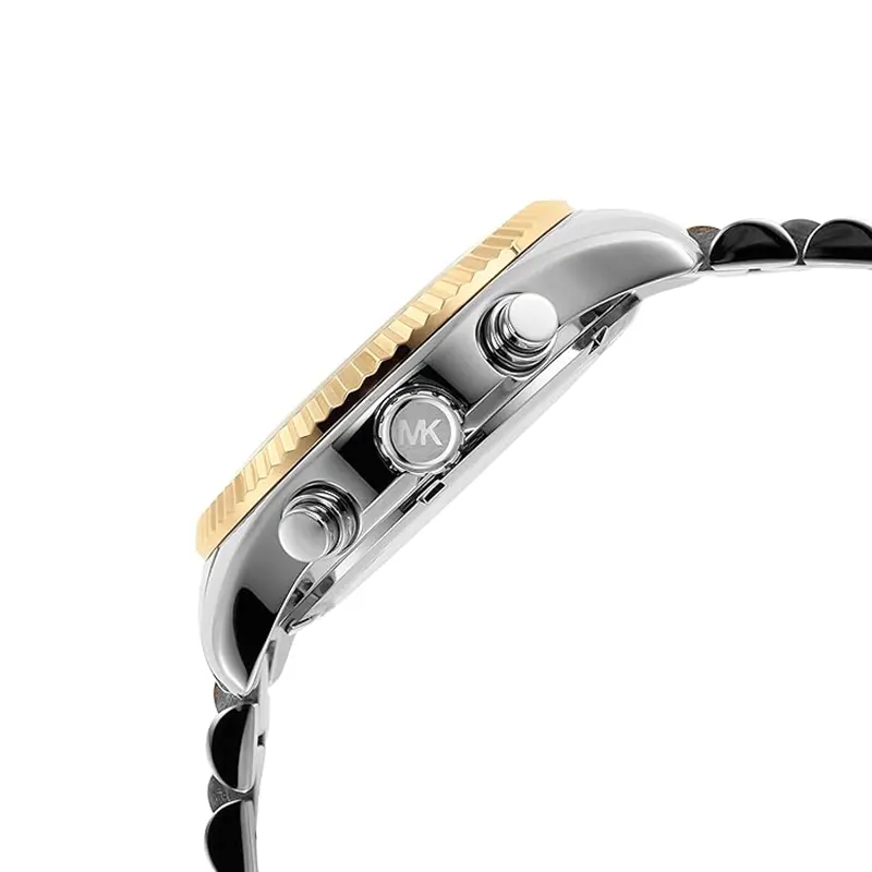 Michael Kors Lexington Chronograph Blue Fashion Ladies Watch- MK7218